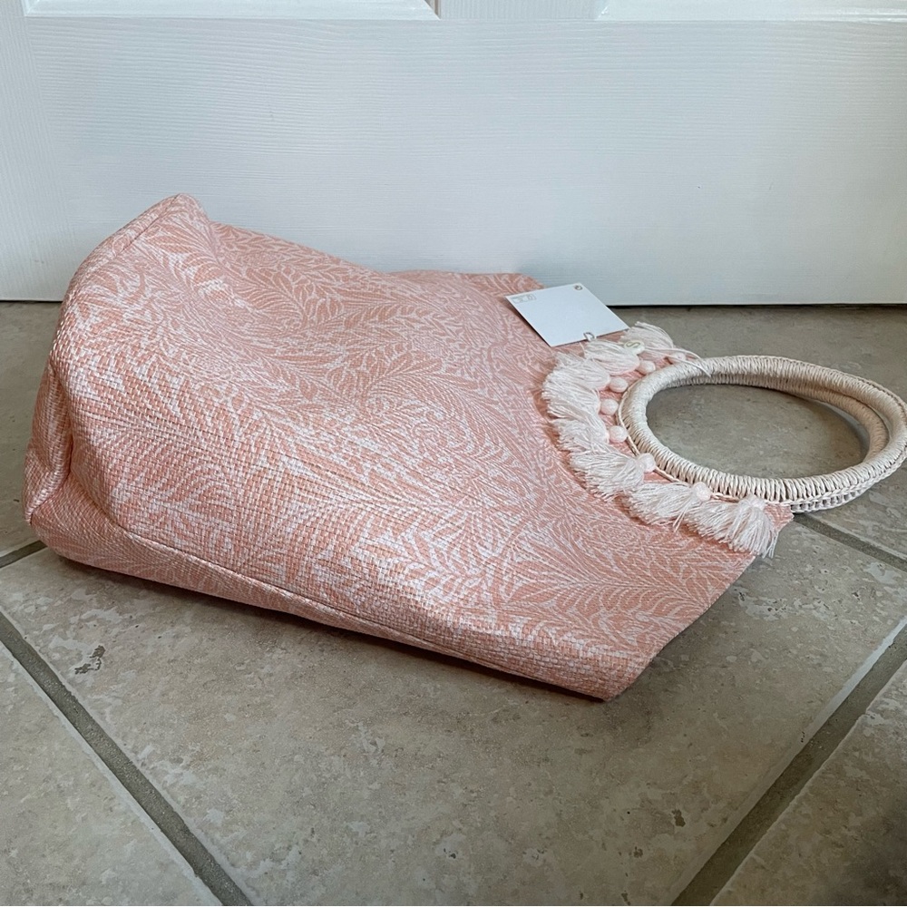 Shiraleah Clara Tote and Zip Pouch Blush Pink - Picture 8 of 15